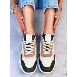 BM Kelsi Pink wedge sneakers lyserød 1
