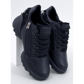 BM Helser Sorte wedge sneakers 1