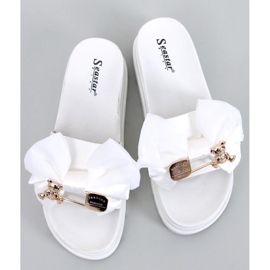 BM Bamse Hvide bamse platform hjemmesko 1