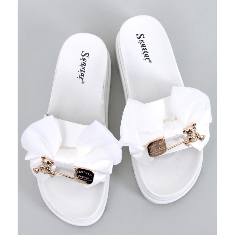 BM Bamse Hvide bamse platform hjemmesko 1