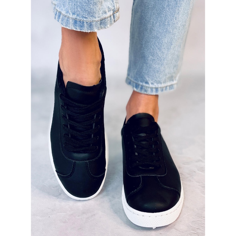 Girbo sorte sneakers til kvinder 2