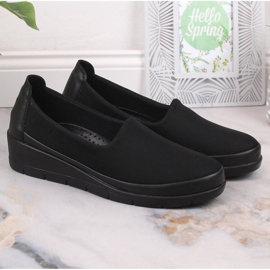Komfortable slip-on sko til kvinder sort T.Sokolski W23-483 6