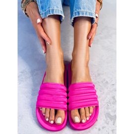 Dame hjemmesko Minno Fuchsia lyserød 2