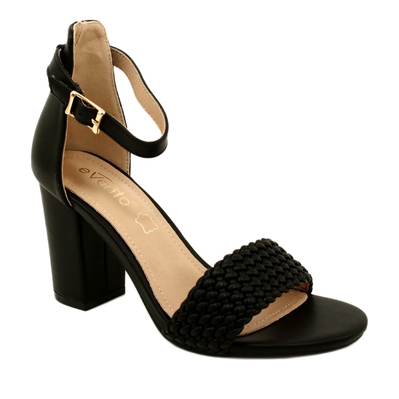 Evento Flettede hælsandaler Sort 23SD35-5945 1