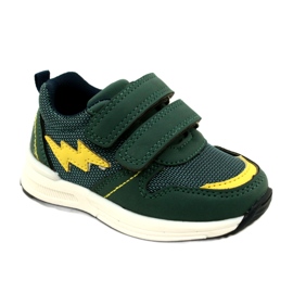 Evento Drenge sportssko til velcro 23dz23-5916 grøn 1