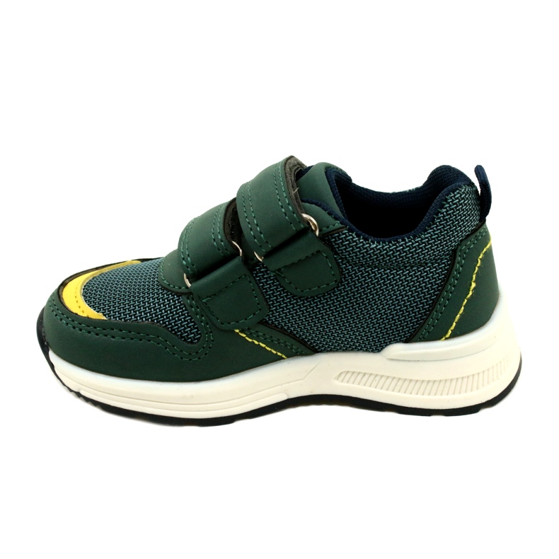 Evento Drenge sportssko til velcro 23dz23-5916 grøn 2