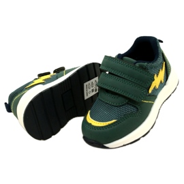 Evento Drenge sportssko til velcro 23dz23-5916 grøn 5