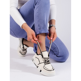 Hvide Shelovet sneakers til kvinder 1