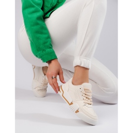 Beige Shelovet damesneakers 1