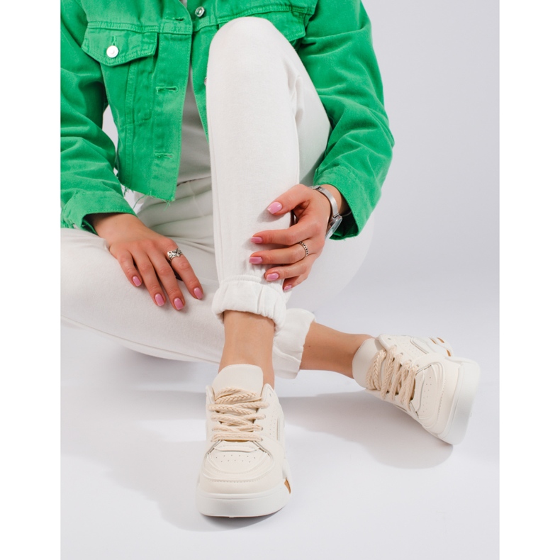 Beige Shelovet damesneakers 2