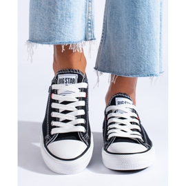 Big Star T274023906 sorte klassiske sneakers 1