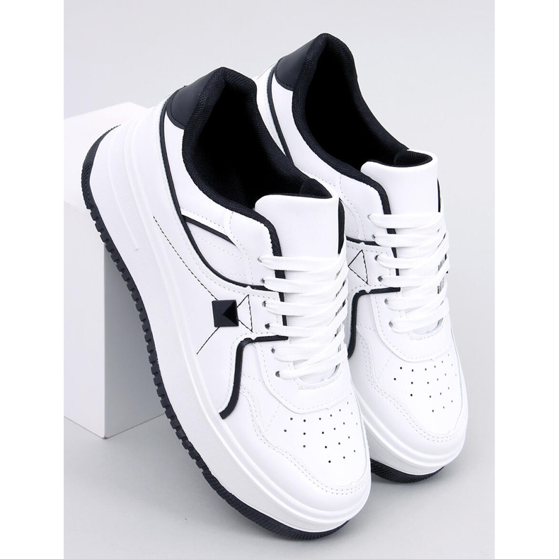 Wedge sneakers Holmes HVID/SORT 1