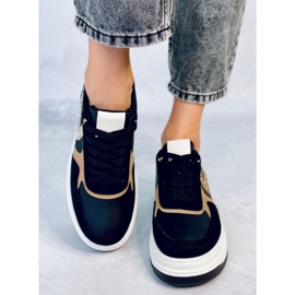 BM Boyd Black platform sneakers sort 1