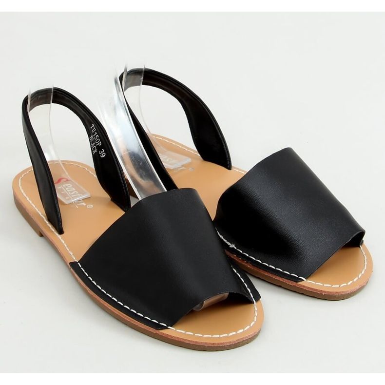 BM Sloan Black sandaler til kvinder sort 1