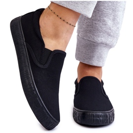 Damesneakers Slip-On Big Star LL274392 Sort 4