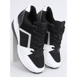 Panda wedge sneakers Diego SORT/HVID 1
