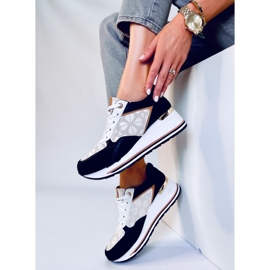 Greer Black wedge sneakers sort 2