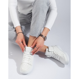 Shelovet hvide high-top sneakers 1