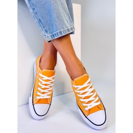BM Fargis Yellow klassiske sneakers til kvinder gul 2