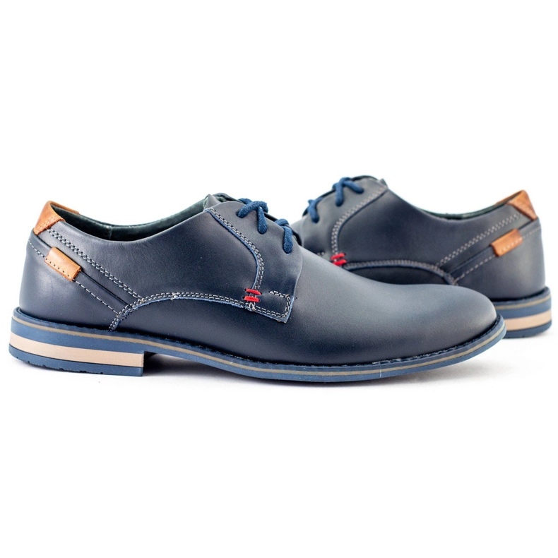 KOMODO Elegante herresko 859 marineblå 1