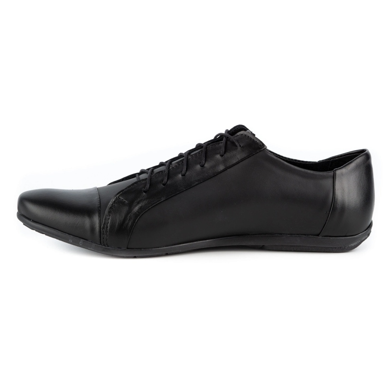 Polbut Elegante herresko til jeans C23 sort 1