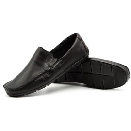 Olivier Mænds loafers 763 sort korn 3