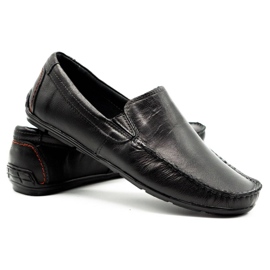 Olivier Mænds loafers 763 sort korn 4