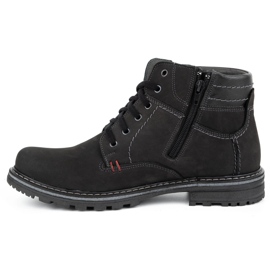 ABIS Varme herresko 197 sort nubuck 1