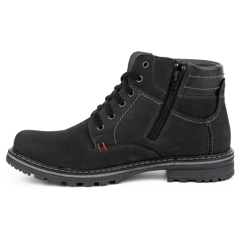 ABIS Varme herresko 197 sort nubuck 1