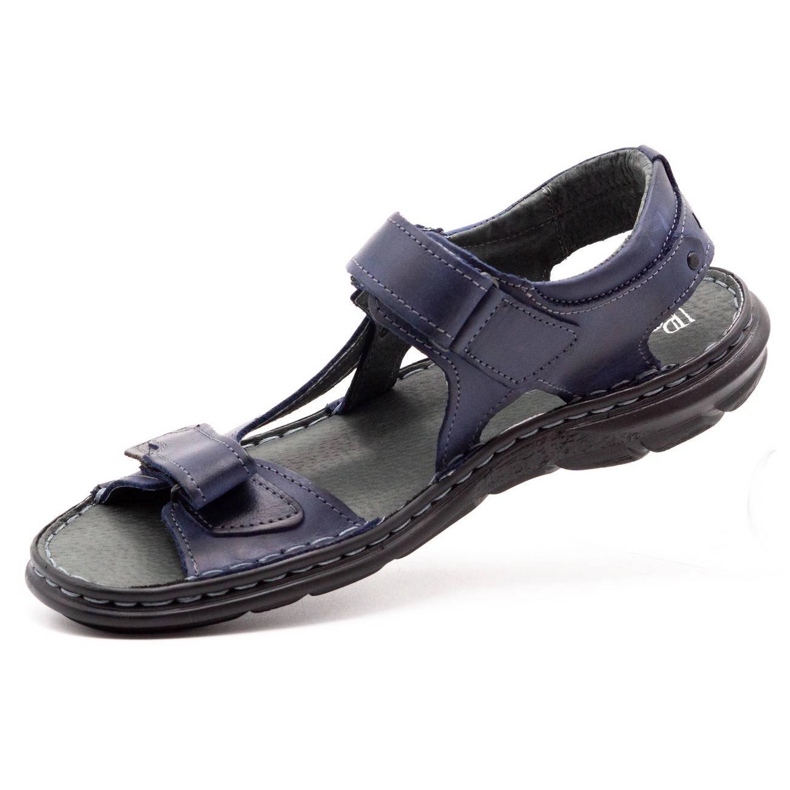 Polbut 277 marineblå sandaler 2