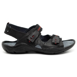 Mario Pala 448 sorte herresandaler 2