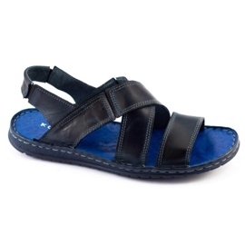 KOMODO Herresandaler 882K mørk marineblå 2