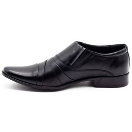 Lukas Formelle slip-on tøfler 206 sort 1