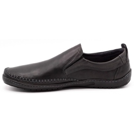 Mario Pala Mænds Brogues Moccasins 531 sort 1