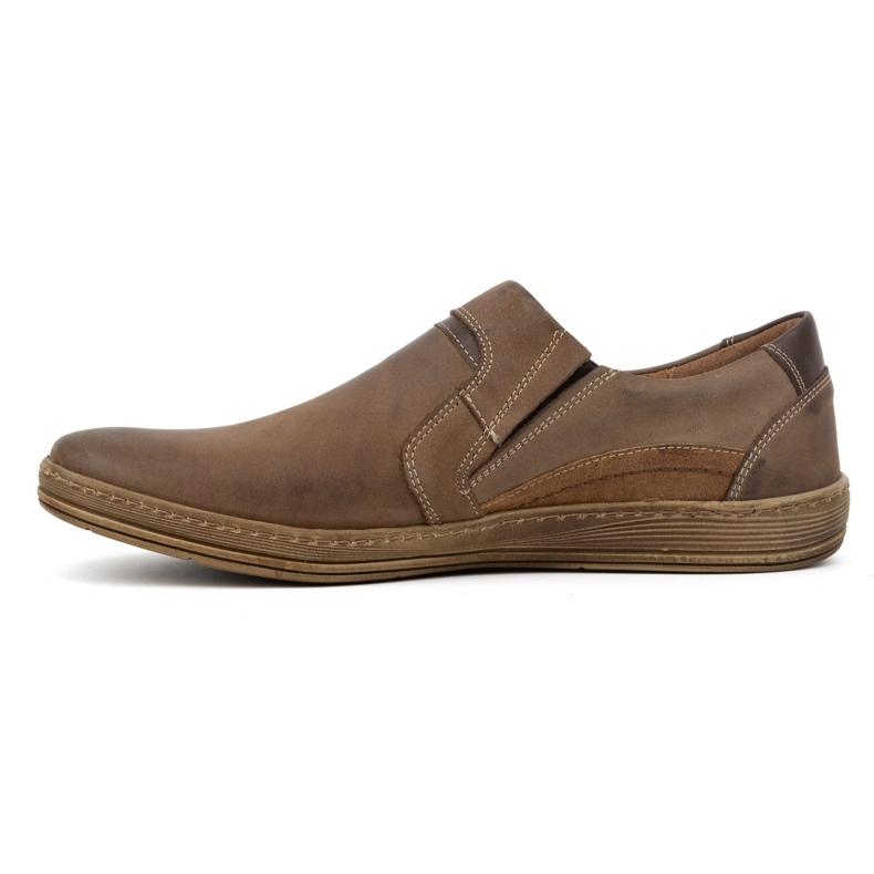 Olivier Mænds læder loafers 520 brun 1