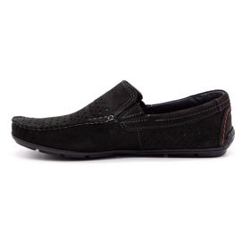Olivier Herresko moccasin 906 til sommer sort 1