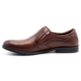 Olivier Elegante herresko 283T2 Lu brun 1