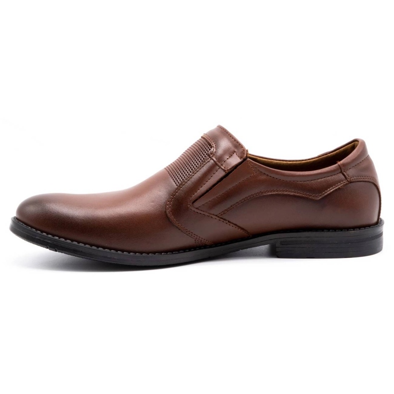 Olivier Elegante herresko 283T2 Lu brun 1