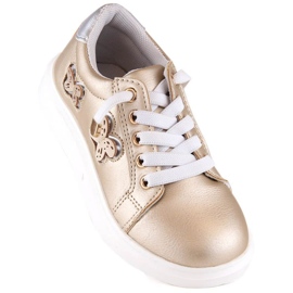 Miss Jr. EVE420B guld metallic sko gylden 1
