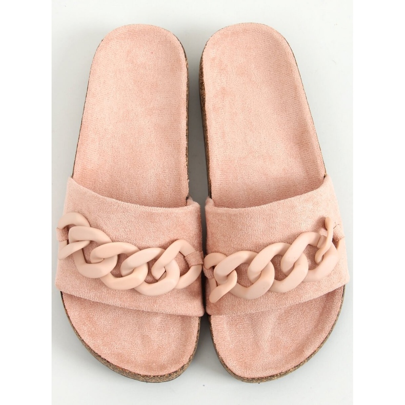 Chain Cork Slides Jarvis Pink lyserød 1