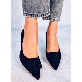 Pumps på Fiona Black stilethæl sort 1