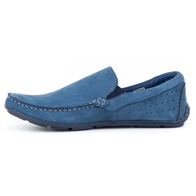 KOMODO Mænds loafers 890 blå 1