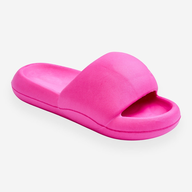 Dame lette Foam Platform Hjemmesko Fuchsia Milton lyserød 1