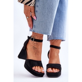 Ruskind Klassiske Platform Sandaler Sort Klassisk 2