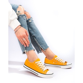 Shelovet klassiske gule sneakers 1