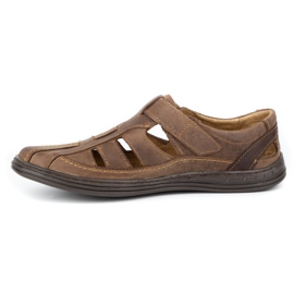Polbut Brune herresko K18 2