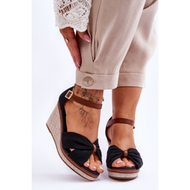 Damesandaler Sort Daphne 1