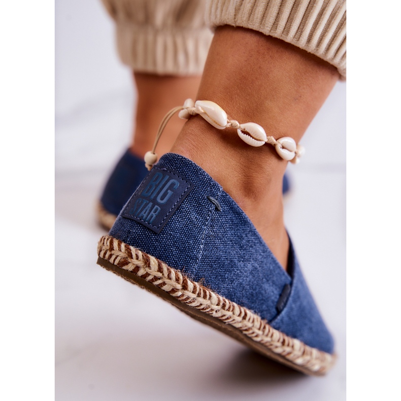 Klassiske Espadriller Big Star JJ274902 Blå 3