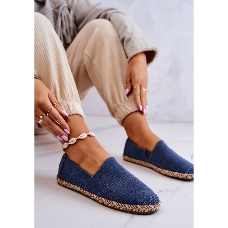 Klassiske Espadriller Big Star JJ274902 Blå 5