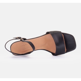 Marco Shoes Sandaler med midi hæl sort 4